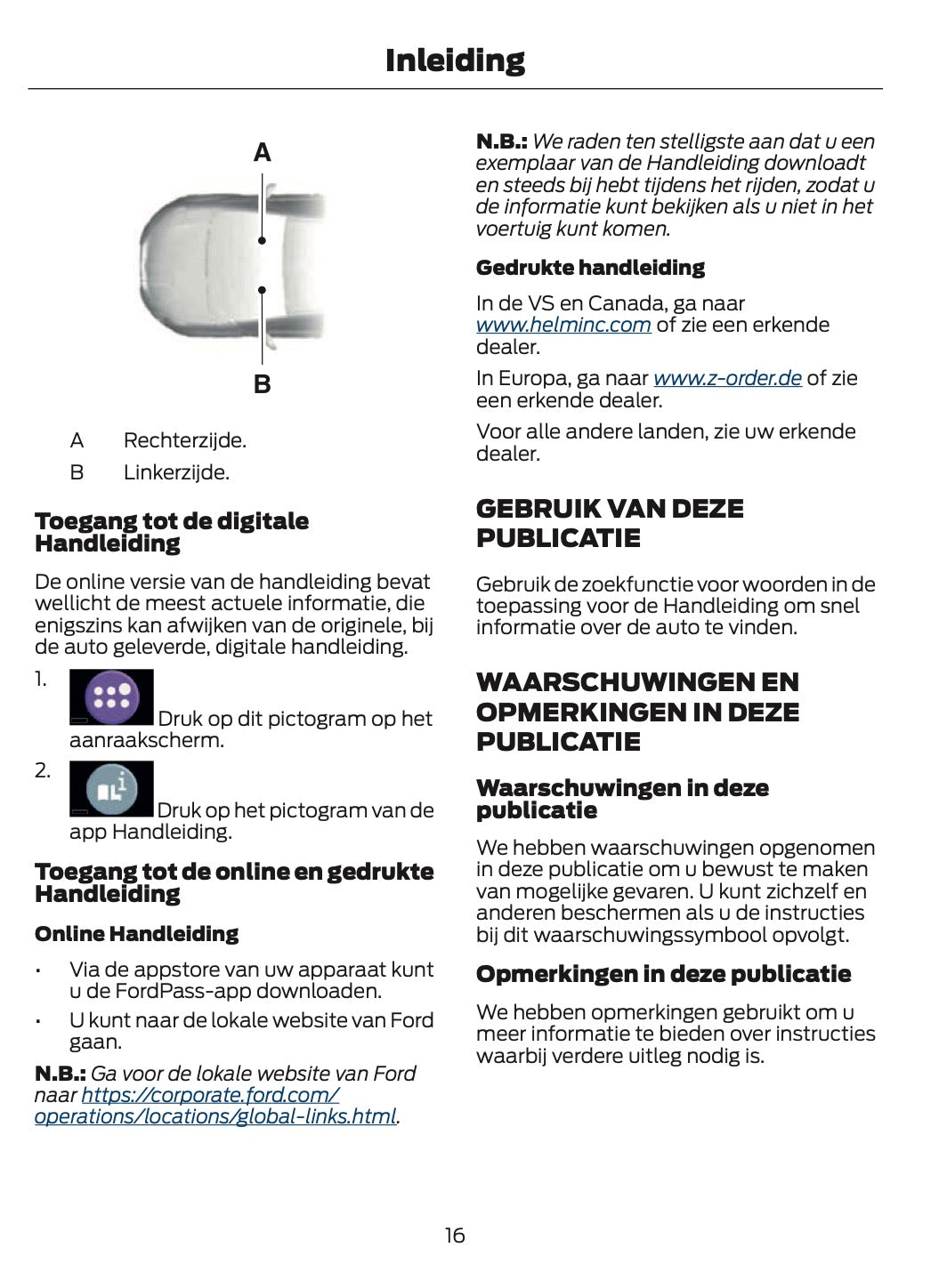 2024-2025 Ford Explorer Owner's Manual | Dutch