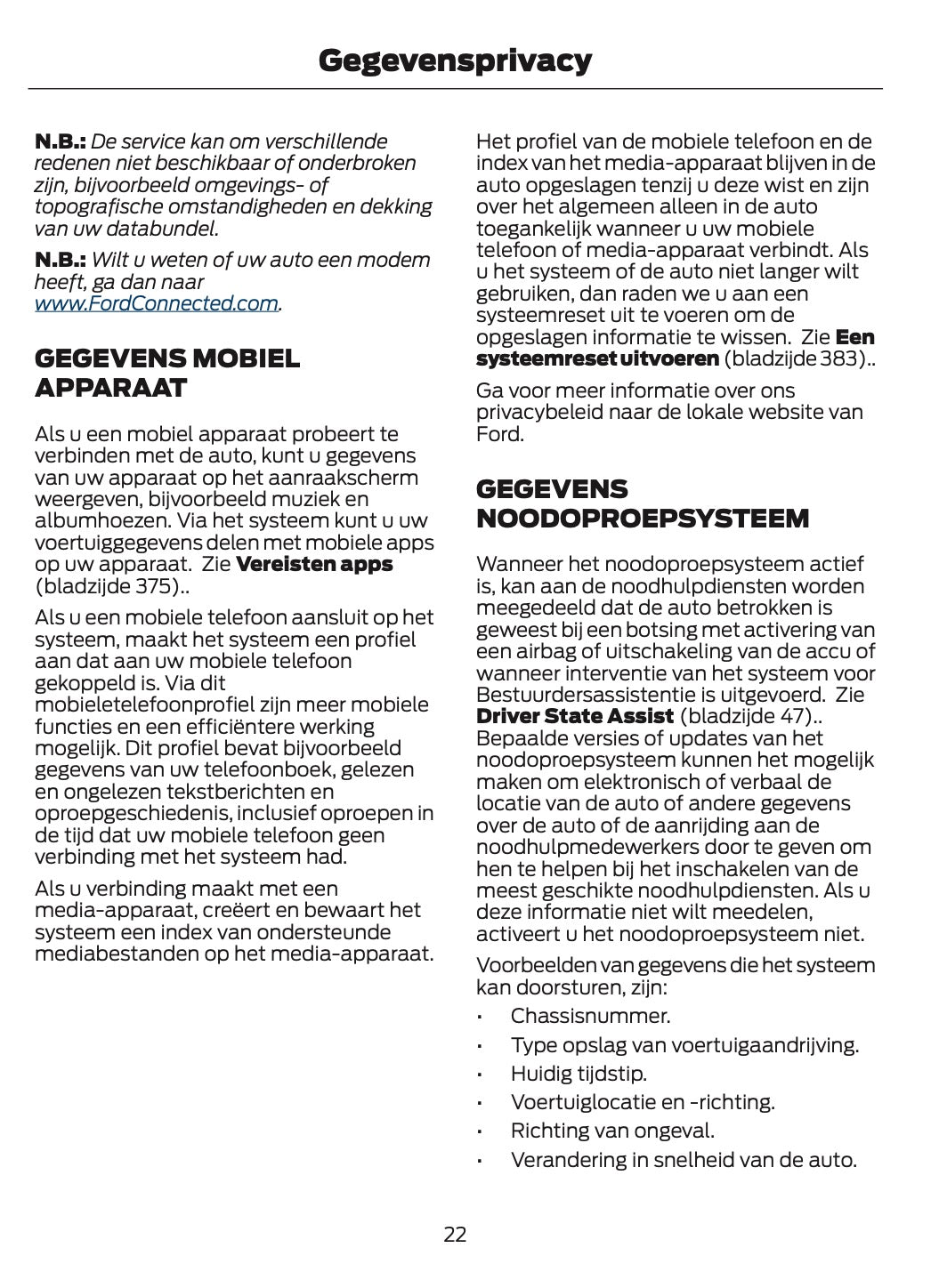 2024-2025 Ford Explorer Owner's Manual | Dutch