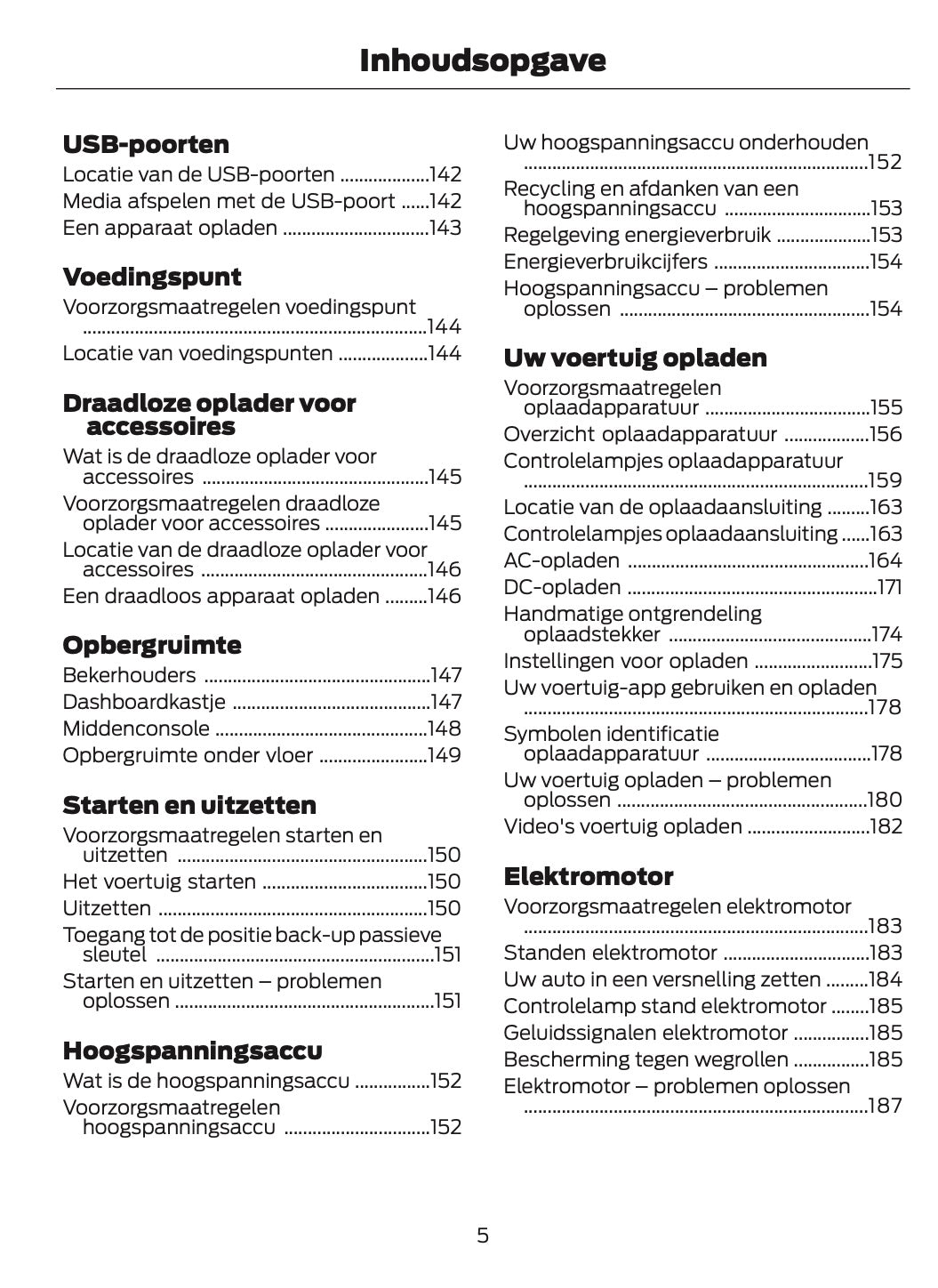 2024-2025 Ford Explorer Owner's Manual | Dutch