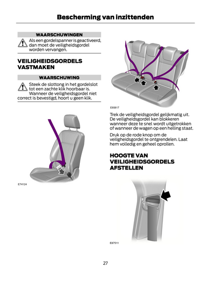 2013-2014 Ford Focus Gebruikershandleiding | Nederlands