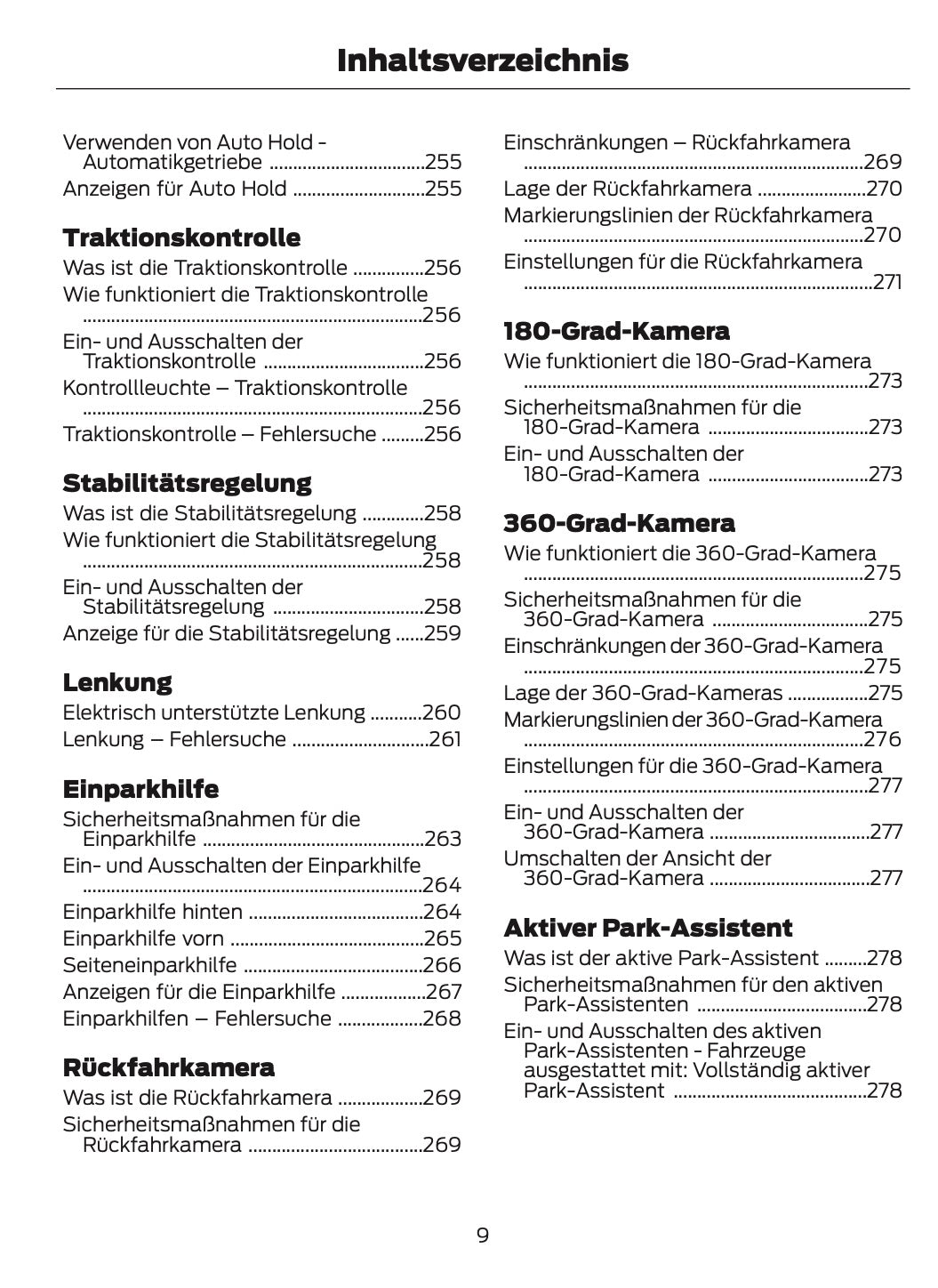 2024-2025 Ford Kuga Bedienungsanleitung | Deutsch