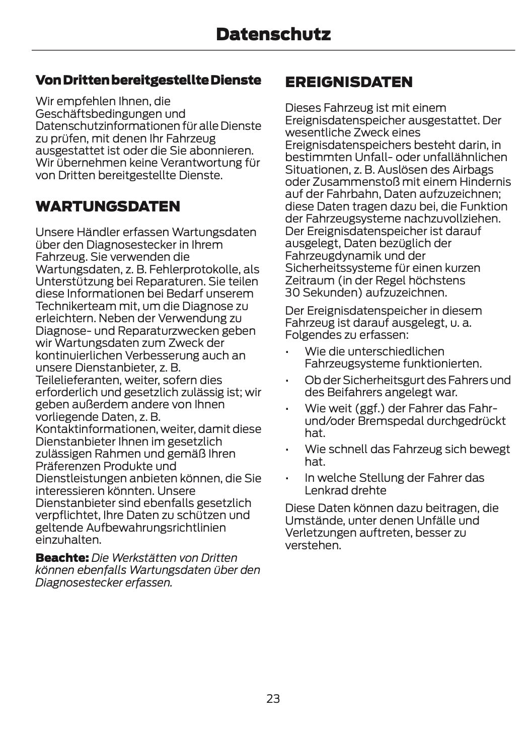 2024-2025 Ford Kuga Bedienungsanleitung | Deutsch