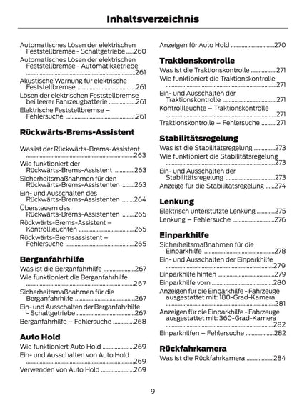2025-2026 Ford Kuga Bedienungsanleitung | Deutsch