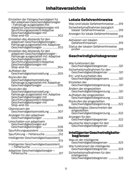 2025-2026 Ford Kuga Bedienungsanleitung | Deutsch
