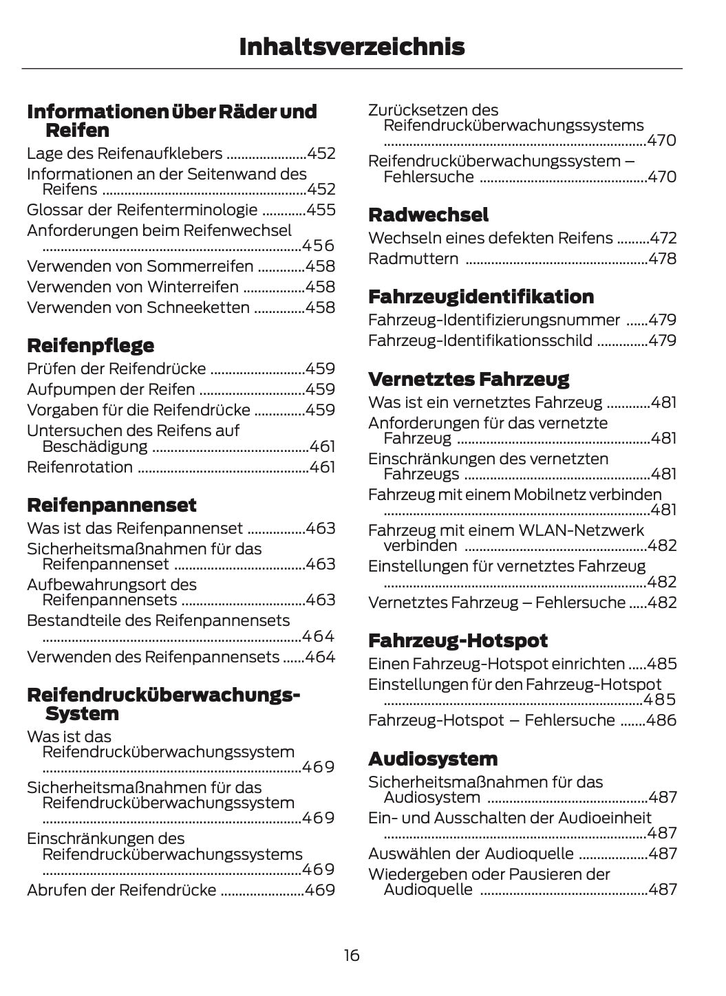 2025-2026 Ford Kuga Bedienungsanleitung | Deutsch