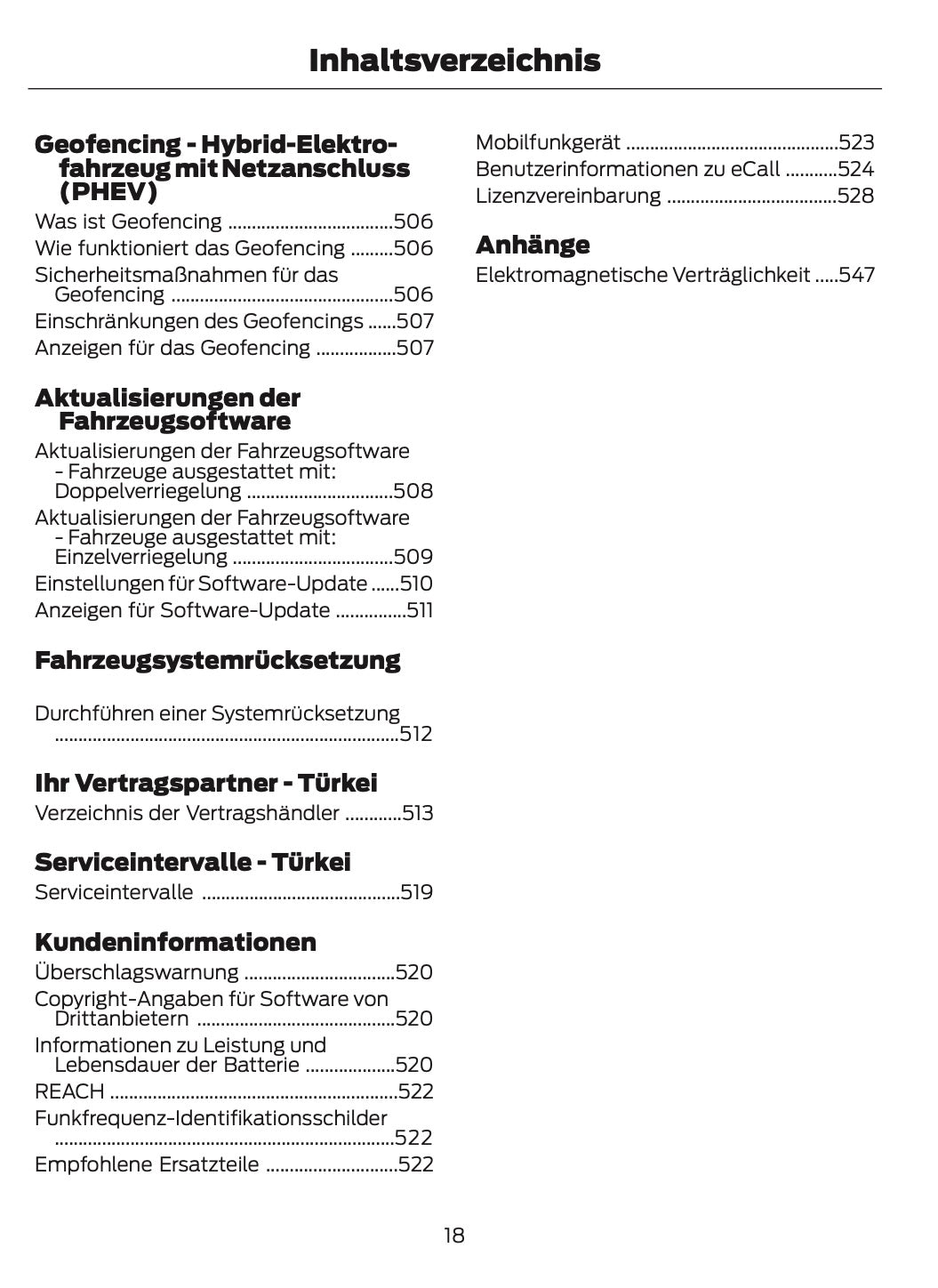 2025-2026 Ford Kuga Bedienungsanleitung | Deutsch