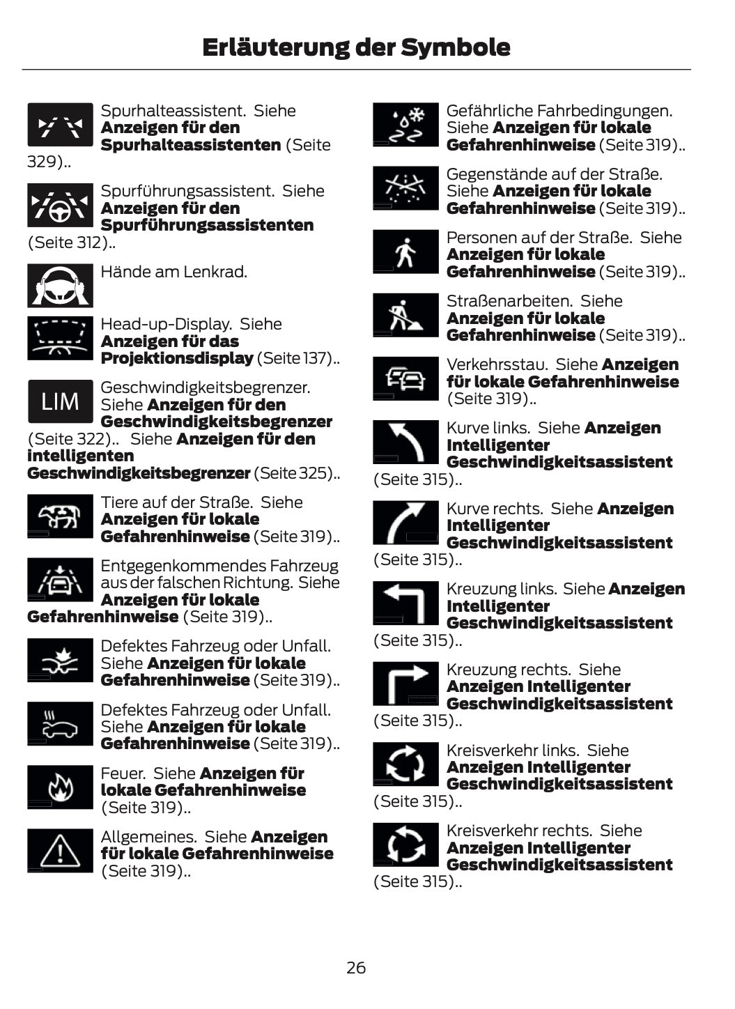 2025-2026 Ford Kuga Bedienungsanleitung | Deutsch