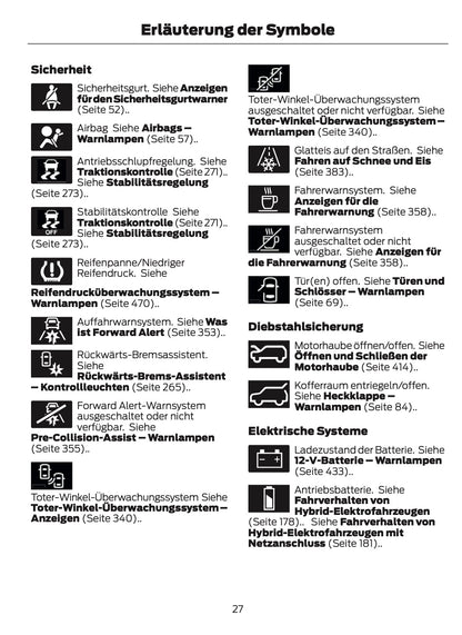 2025-2026 Ford Kuga Bedienungsanleitung | Deutsch