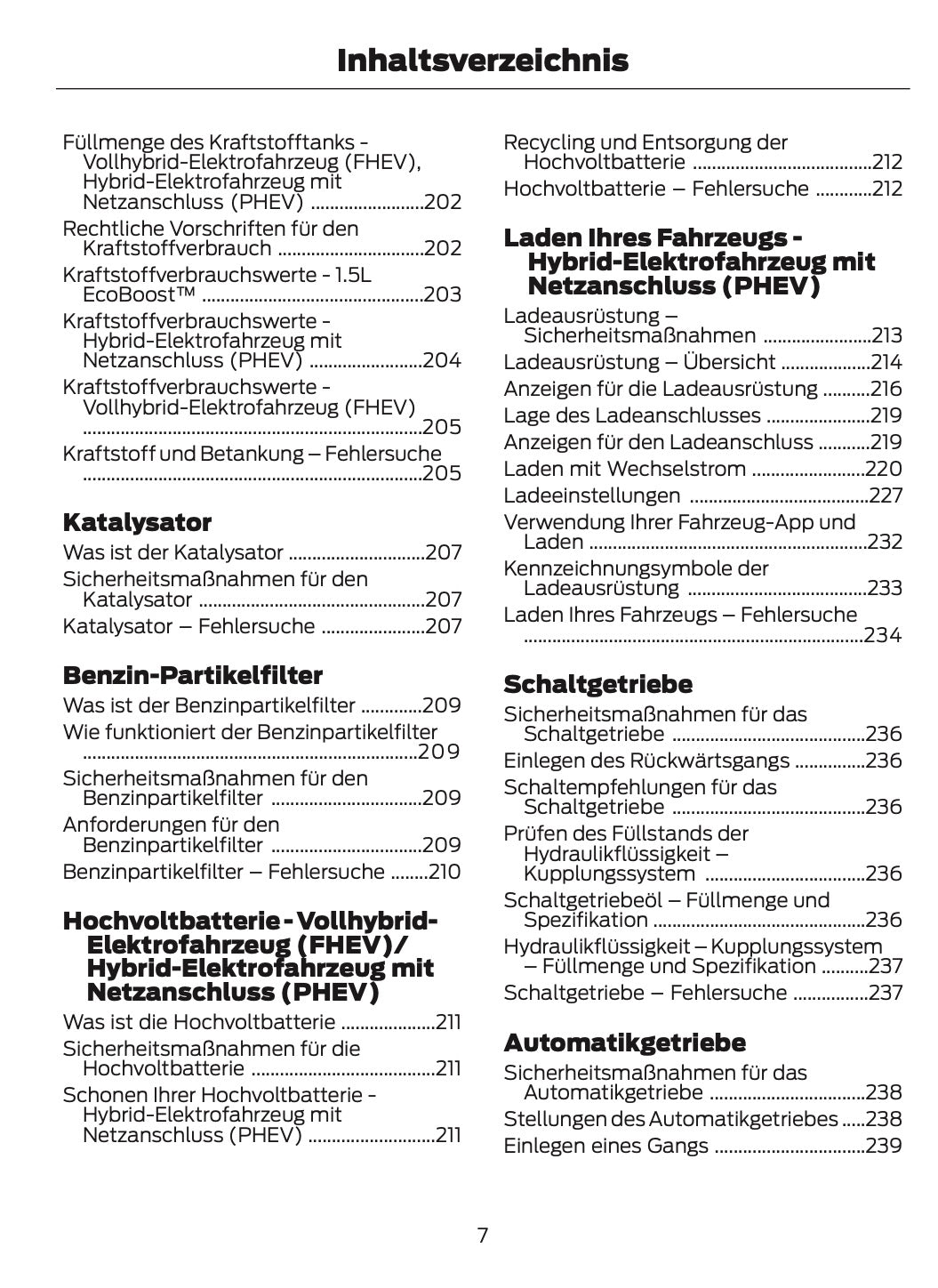 2025-2026 Ford Kuga Bedienungsanleitung | Deutsch