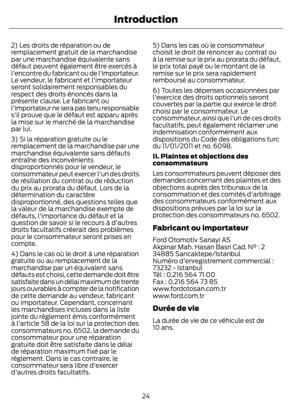 2025-2026 Ford Kuga Owner's Manual | French