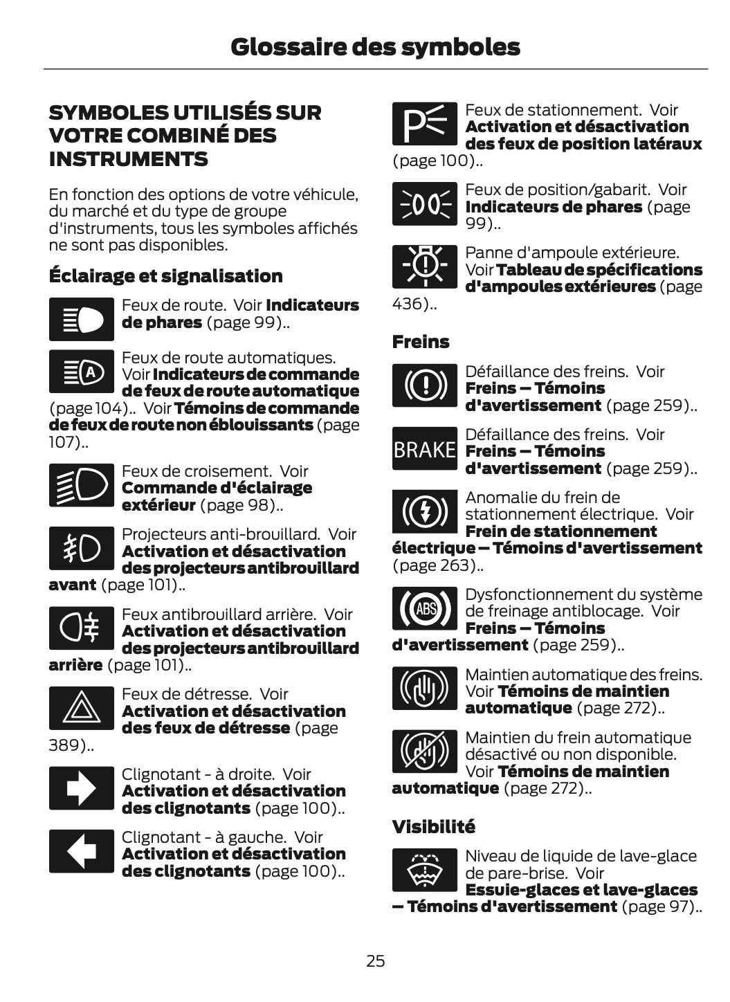 2025-2026 Ford Kuga Owner's Manual | French