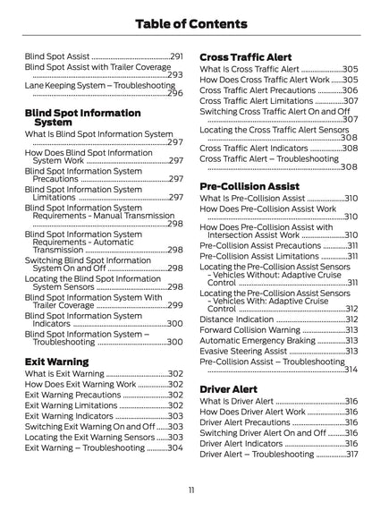 2025-2026 Ford Kuga Owner's Manual | English