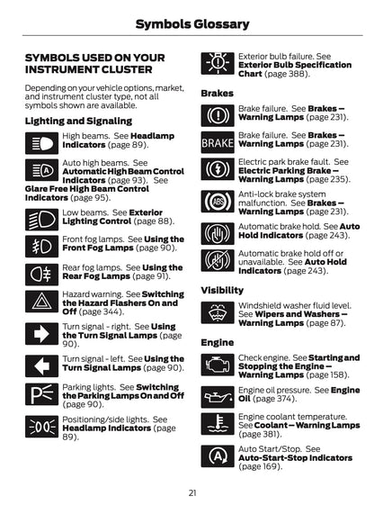 2025-2026 Ford Kuga Owner's Manual | English