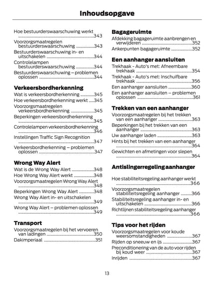 2025-2026 Ford Kuga Gebruikershandleiding | Nederlands