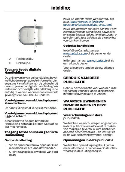 2025-2026 Ford Kuga Gebruikershandleiding | Nederlands