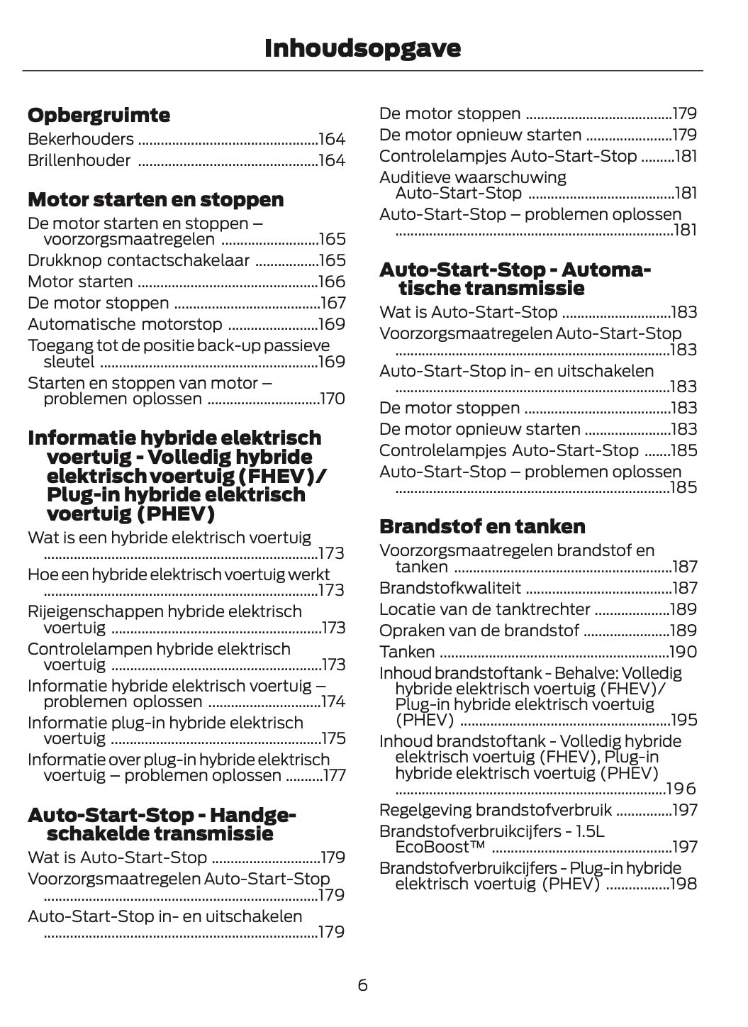 2025-2026 Ford Kuga Gebruikershandleiding | Nederlands