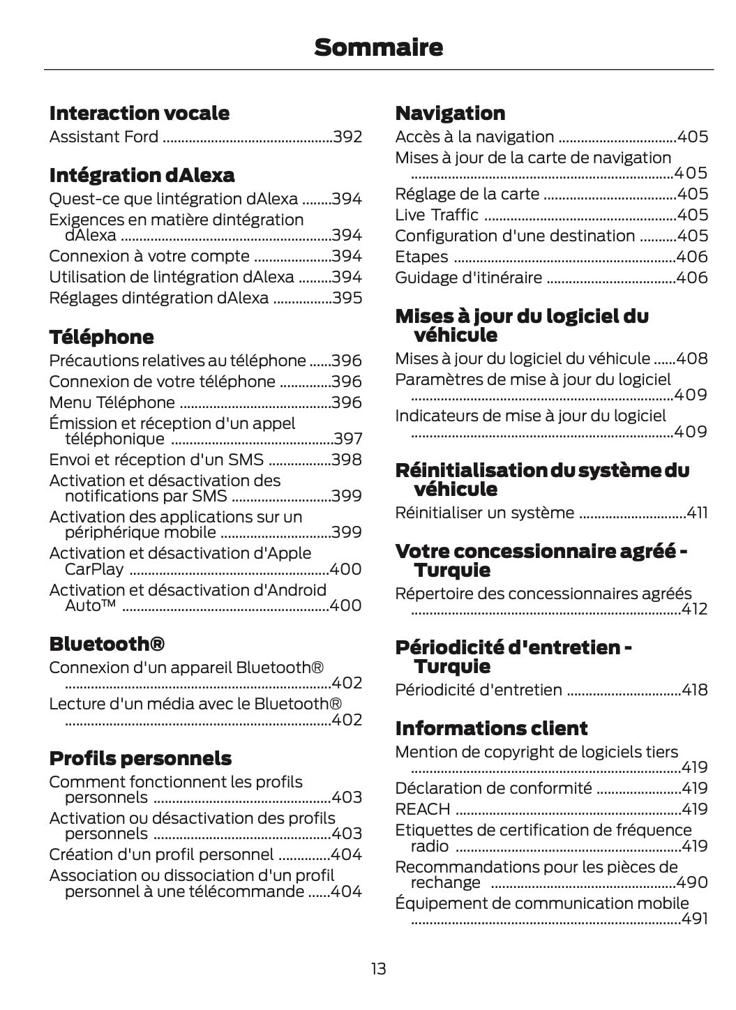 2024-2025 Ford Mustang Owner's Manual | French