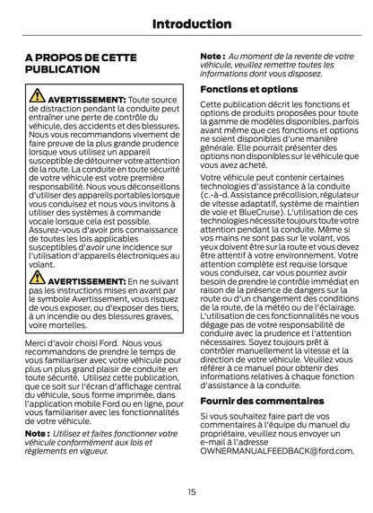 2024-2025 Ford Mustang Owner's Manual | French