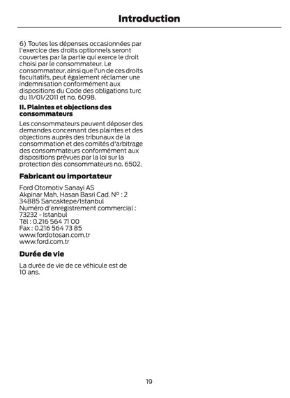 2024-2025 Ford Mustang Owner's Manual | French