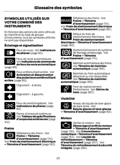 2024-2025 Ford Mustang Owner's Manual | French
