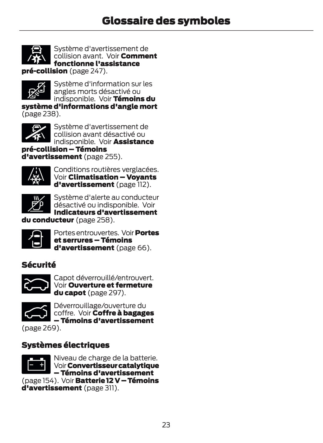 2024-2025 Ford Mustang Owner's Manual | French