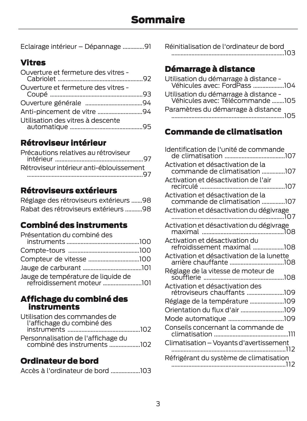 2024-2025 Ford Mustang Owner's Manual | French