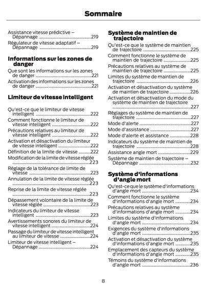 2025-2026 Ford Mustang Manuel du propriétaire | Français
