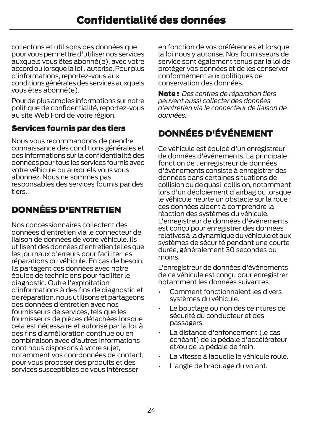 2025-2026 Ford Mustang Manuel du propriétaire | Français