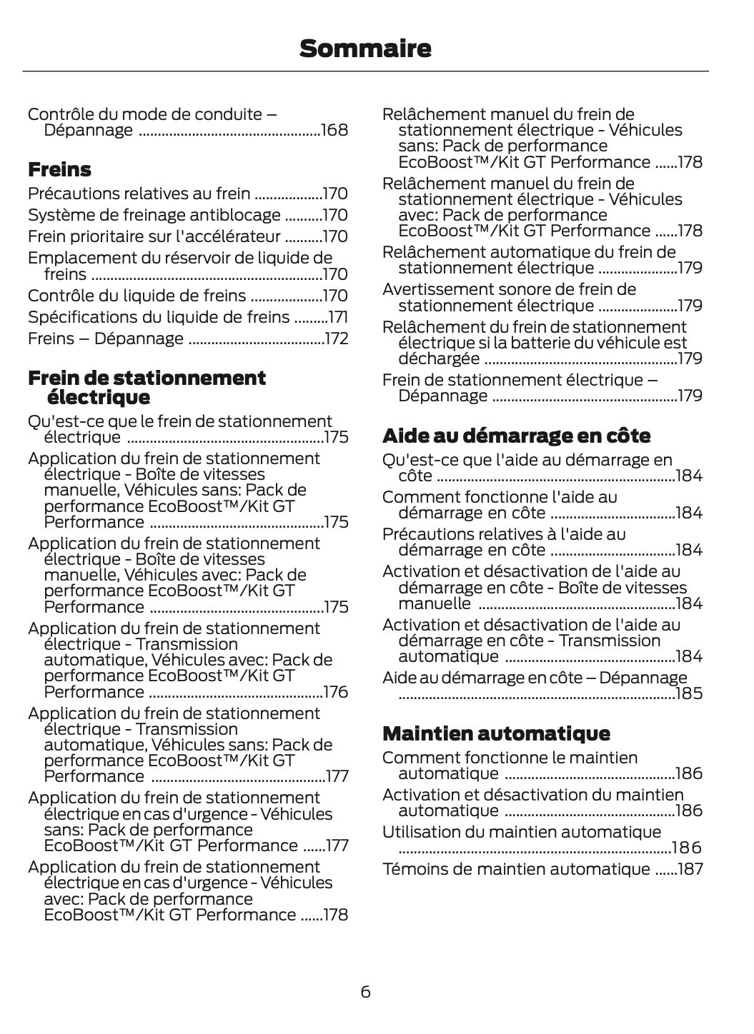 2025-2026 Ford Mustang Manuel du propriétaire | Français