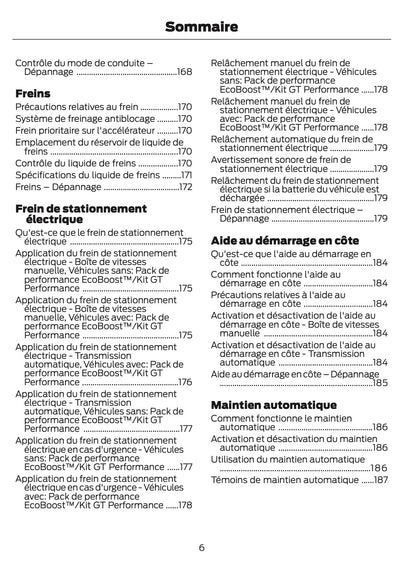 2025-2026 Ford Mustang Manuel du propriétaire | Français