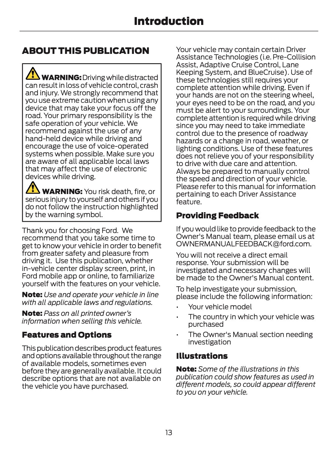 2024-2025 Ford Mustang Owner's Manual | English