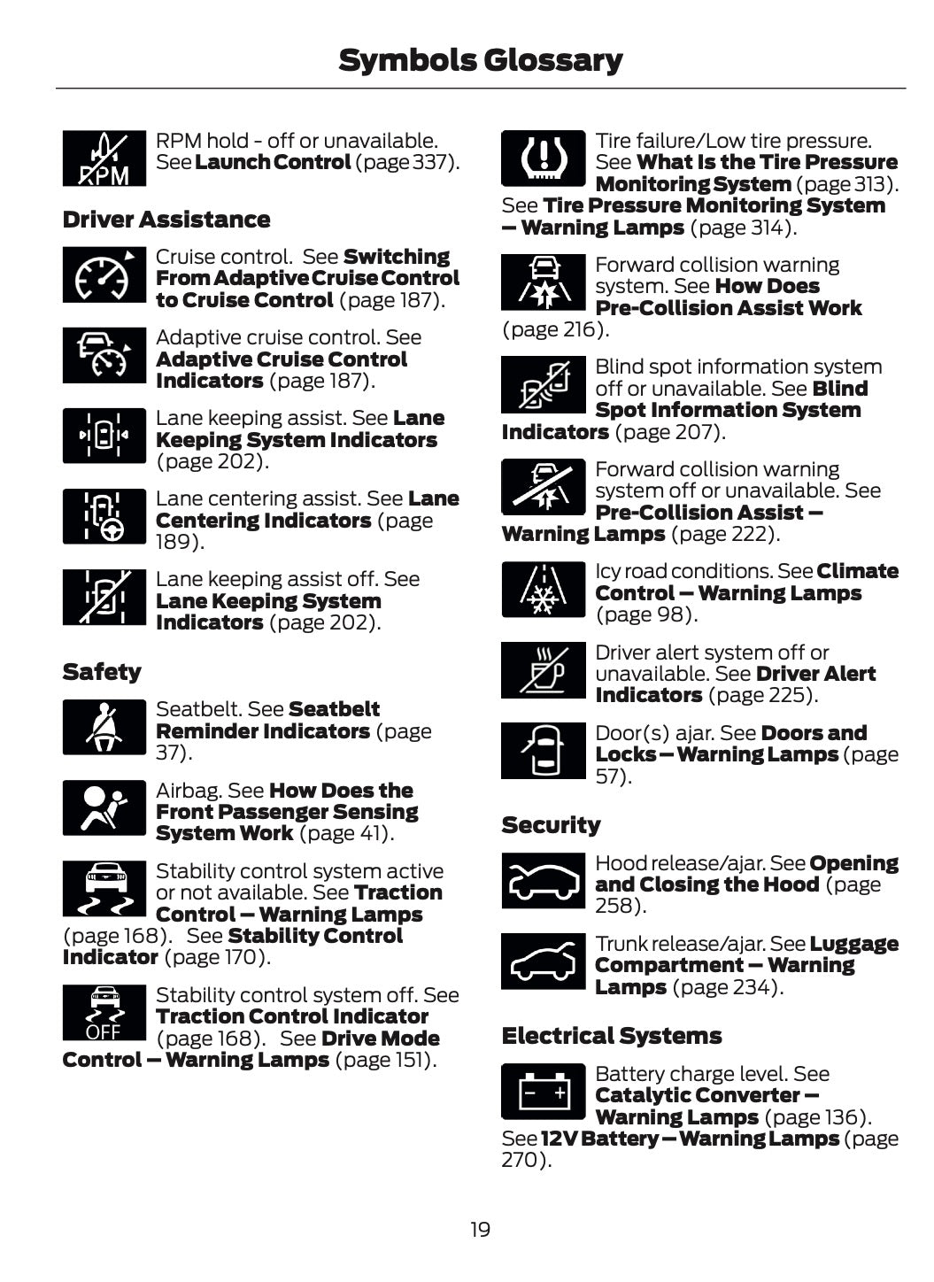 2024-2025 Ford Mustang Owner's Manual | English