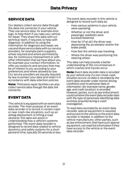 2024-2025 Ford Mustang Owner's Manual | English