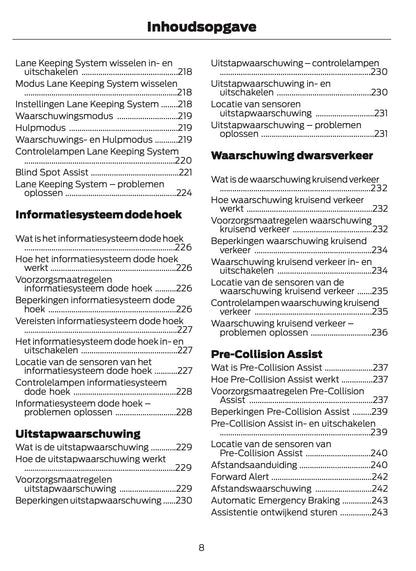 2024-2025 Ford Mustang Owner's Manual | Dutch