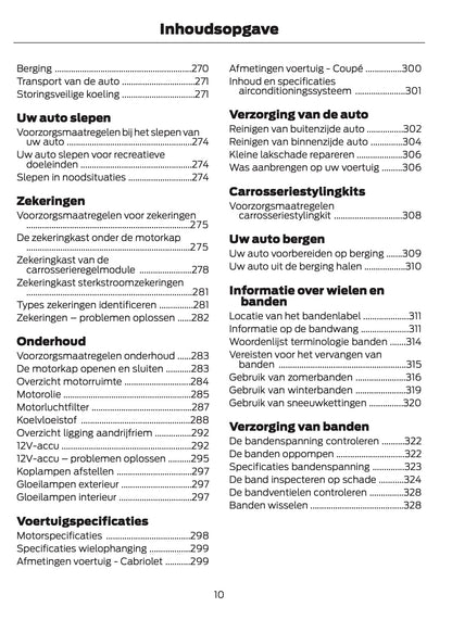 2024-2025 Ford Mustang Owner's Manual | Dutch