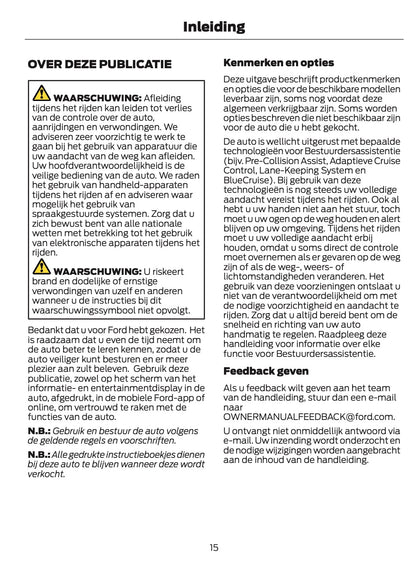 2024-2025 Ford Mustang Owner's Manual | Dutch