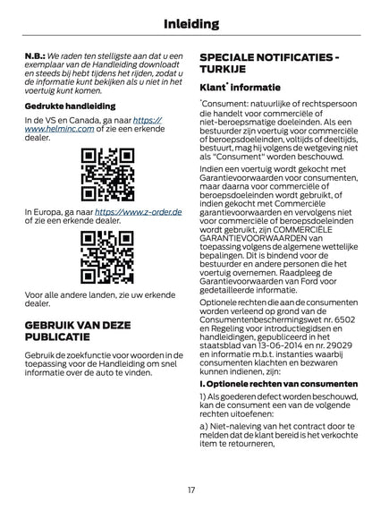 2024-2025 Ford Mustang Owner's Manual | Dutch