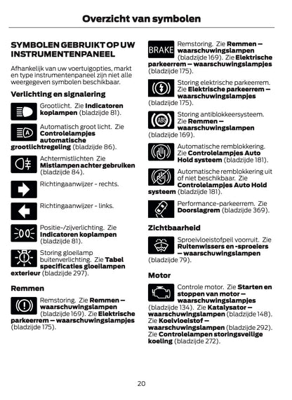 2024-2025 Ford Mustang Owner's Manual | Dutch