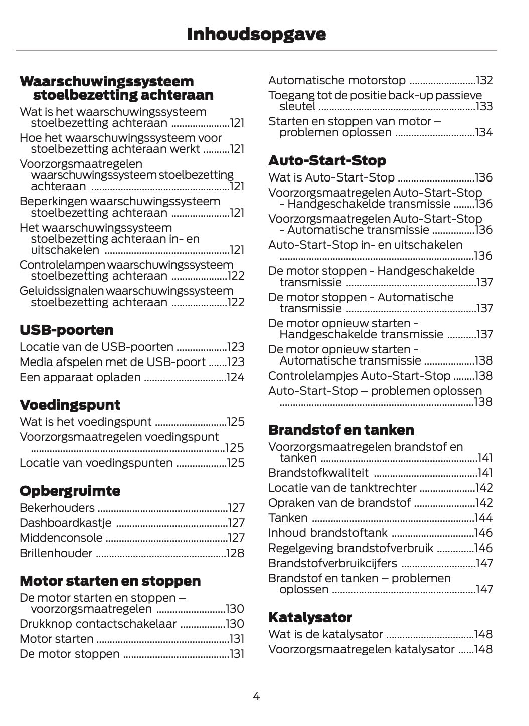 2024-2025 Ford Mustang Owner's Manual | Dutch