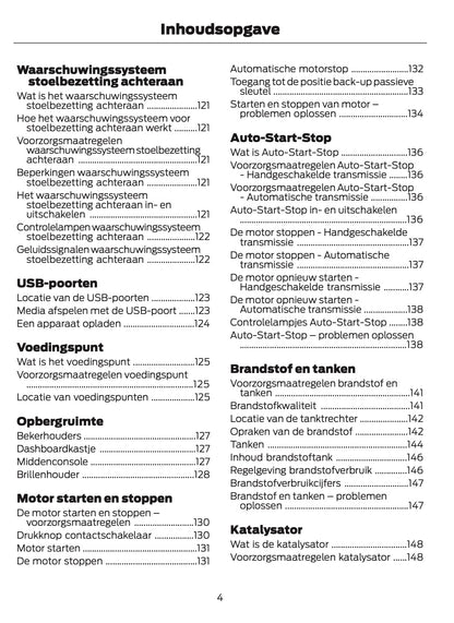 2024-2025 Ford Mustang Owner's Manual | Dutch