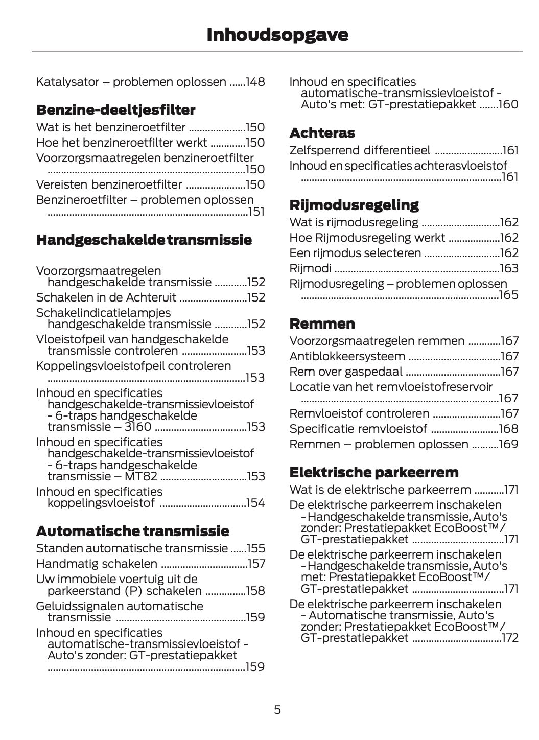 2024-2025 Ford Mustang Owner's Manual | Dutch