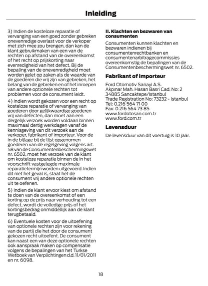 2025-2026 Ford Mustang Gebruikershandleiding | Nederlands