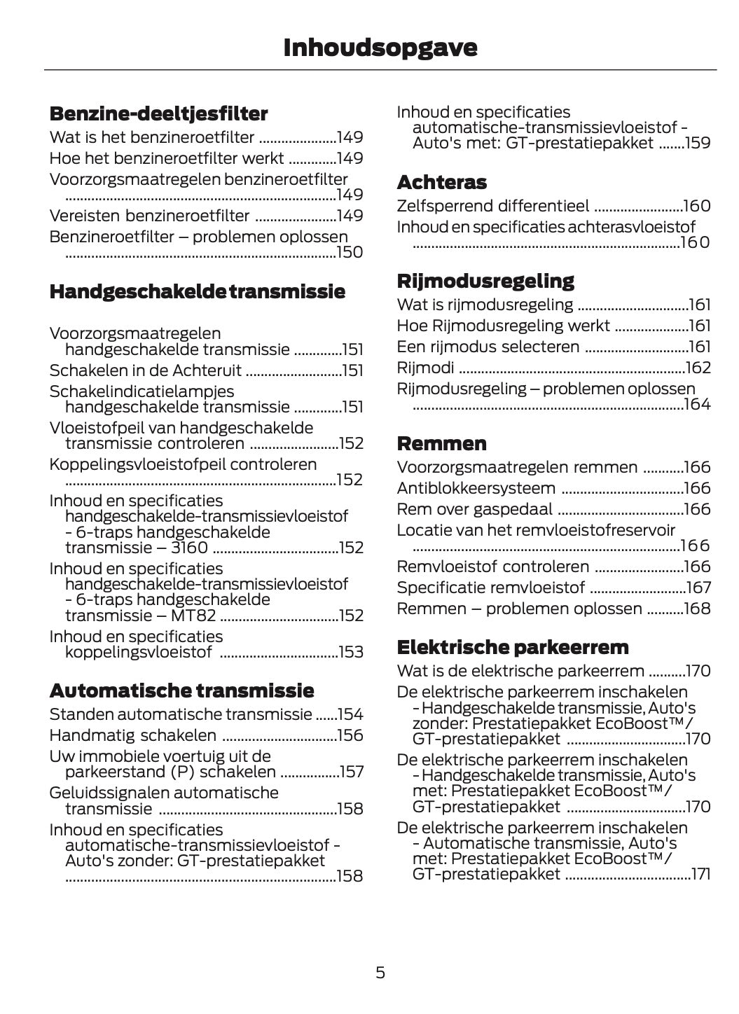 2025-2026 Ford Mustang Gebruikershandleiding | Nederlands