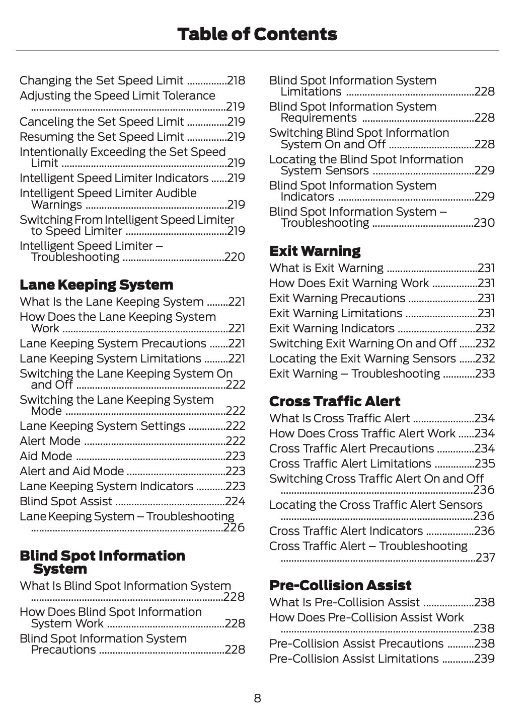 2024-2025 Ford Mustang Owner's Manual | English US