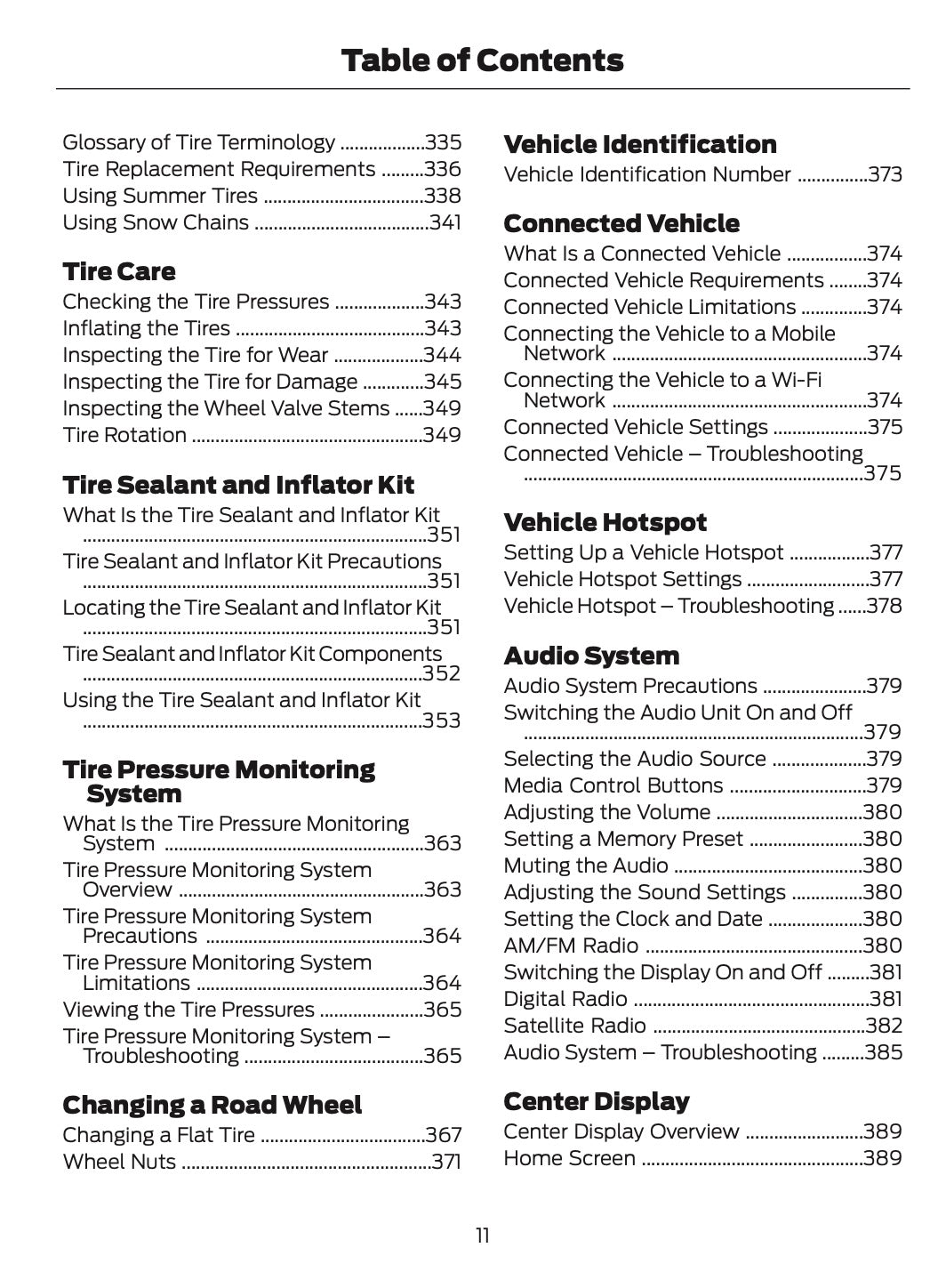 2024-2025 Ford Mustang Owner's Manual | English US