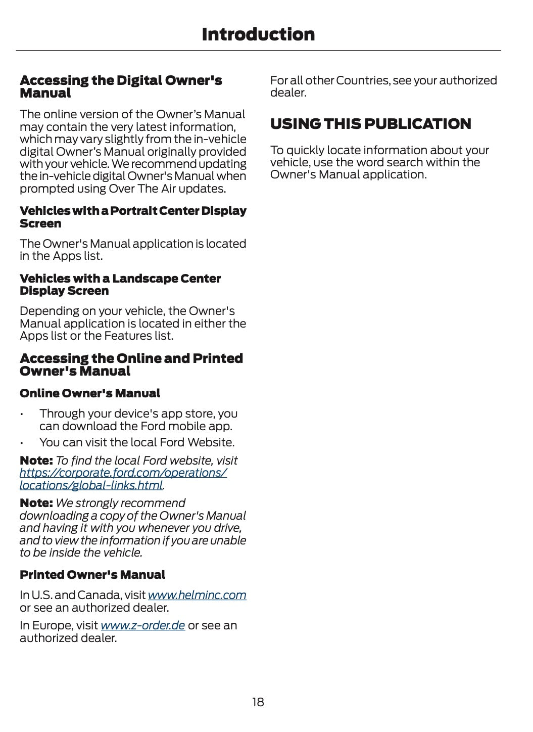 2024-2025 Ford Mustang Owner's Manual | English US