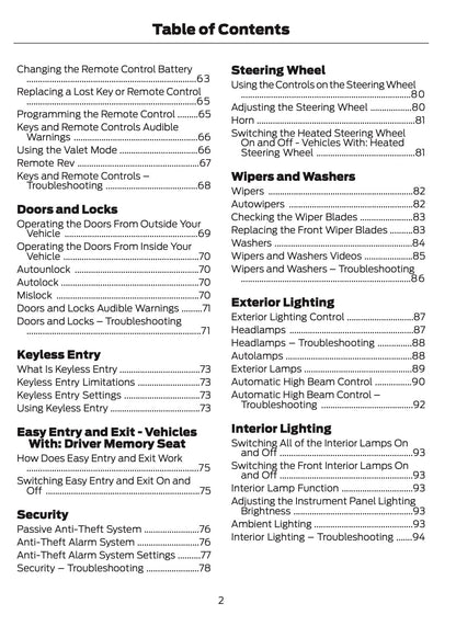 2024-2025 Ford Mustang Owner's Manual | English US