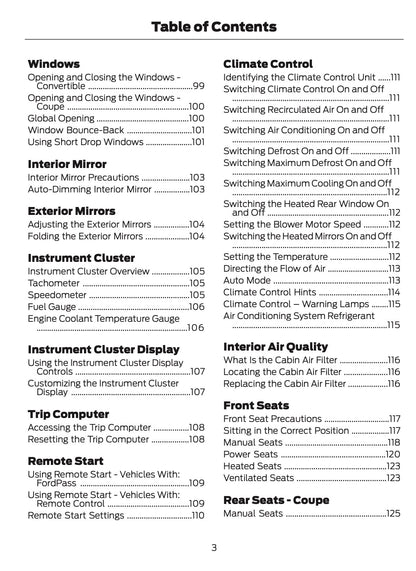 2025-2026 Ford Mustang Owner's Manual | English US