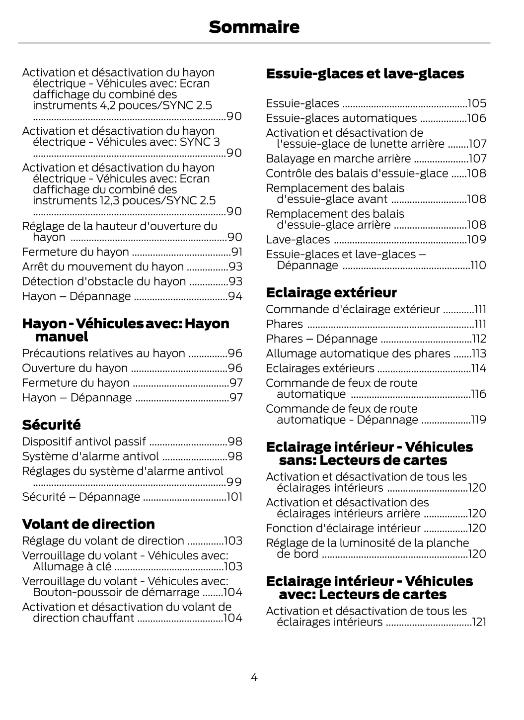 2023-2024 Ford Puma Bedienungsanleitung | Französisch