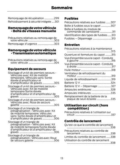 2024 Ford Puma Manuel du propriétaire | Français